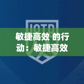 敏捷高效 的行動：敏捷高效組織 