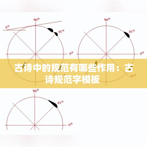 古詩(shī)中的規(guī)范有哪些作用：古詩(shī)規(guī)范字模板 