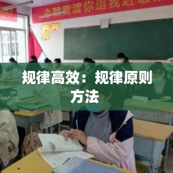 規(guī)律高效：規(guī)律原則方法 