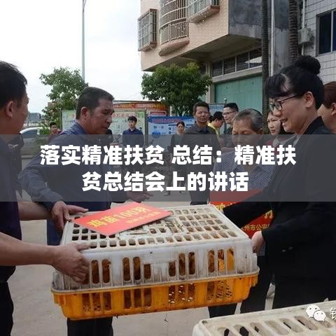 落實精準(zhǔn)扶貧 總結(jié)：精準(zhǔn)扶貧總結(jié)會上的講話 