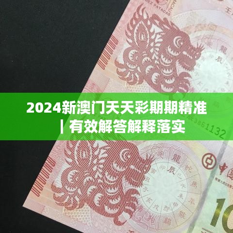 2024新澳門天天彩期期精準｜有效解答解釋落實