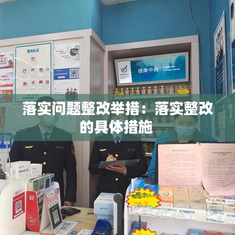 落實問題整改舉措：落實整改的具體措施 