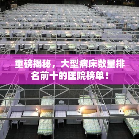 重磅揭秘，大型病床數(shù)量排名前十的醫(yī)院榜單！