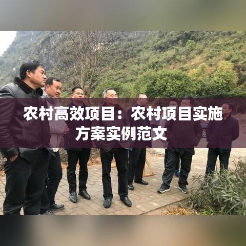 農(nóng)村高效項(xiàng)目：農(nóng)村項(xiàng)目實(shí)施方案實(shí)例范文 