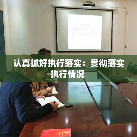 認真抓好執(zhí)行落實：貫徹落實執(zhí)行情況 