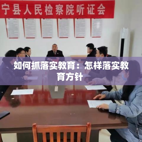如何抓落實教育：怎樣落實教育方針 