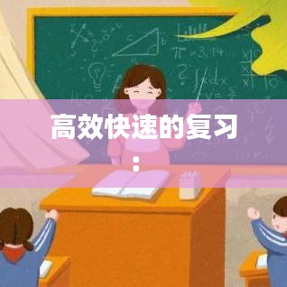高效快速的復(fù)習(xí)： 