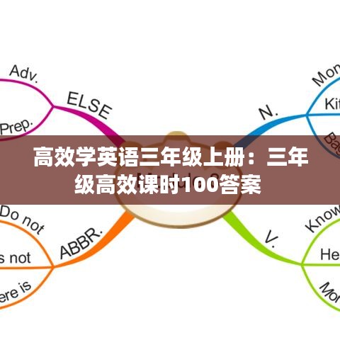 高效學(xué)英語三年級上冊：三年級高效課時100答案 
