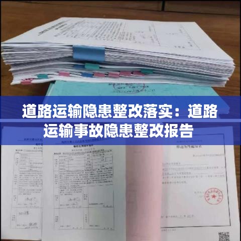 道路運輸隱患整改落實：道路運輸事故隱患整改報告 