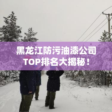 黑龍江防污油漆公司TOP排名大揭秘！