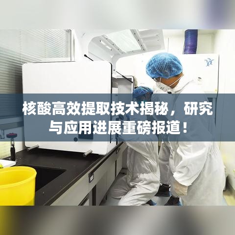 核酸高效提取技術(shù)揭秘，研究與應(yīng)用進(jìn)展重磅報(bào)道！