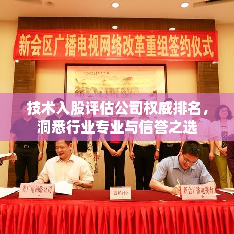技術(shù)入股評估公司權(quán)威排名，洞悉行業(yè)專業(yè)與信譽(yù)之選