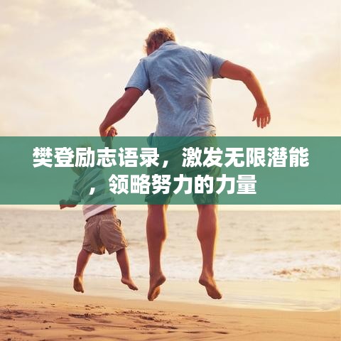 樊登勵志語錄，激發(fā)無限潛能，領略努力的力量