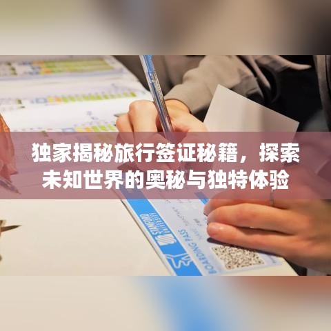 獨(dú)家揭秘旅行簽證秘籍，探索未知世界的奧秘與獨(dú)特體驗(yàn)