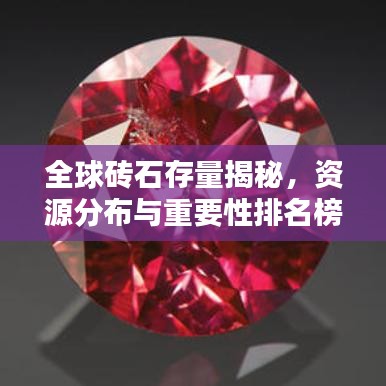 全球磚石存量揭秘，資源分布與重要性排名榜單！