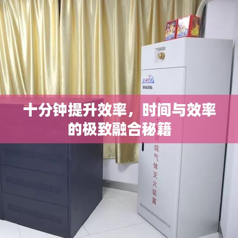 十分鐘提升效率，時間與效率的極致融合秘籍