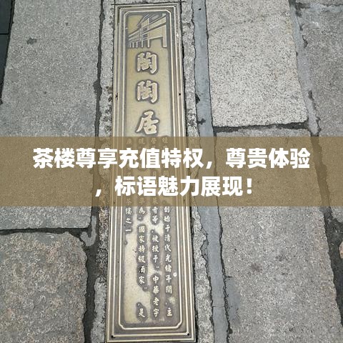 茶樓尊享充值特權，尊貴體驗，標語魅力展現(xiàn)！