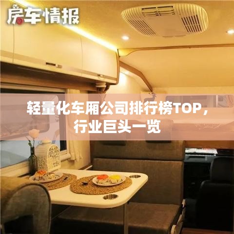 輕量化車廂公司排行榜TOP，行業(yè)巨頭一覽
