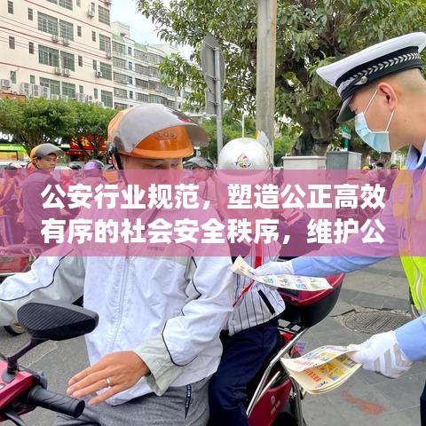 公安行業(yè)規(guī)范，塑造公正高效有序的社會安全秩序，維護公共安全與穩(wěn)定
