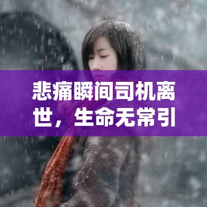 悲痛瞬間司機(jī)離世，生命無(wú)常引發(fā)深思