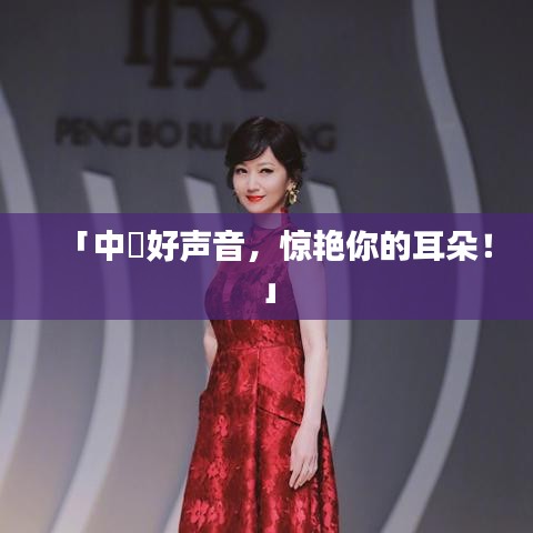「中囩好聲音，驚艷你的耳朵！」
