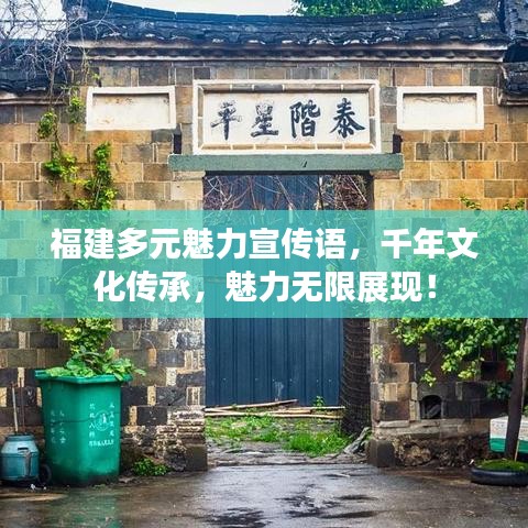 福建多元魅力宣傳語，千年文化傳承，魅力無限展現(xiàn)！