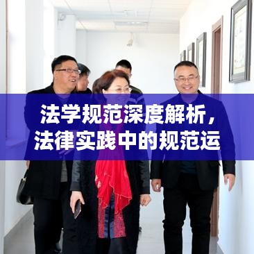 法學規(guī)范深度解析，法律實踐中的規(guī)范運用探究