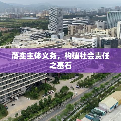 落實主體義務，構建社會責任之基石