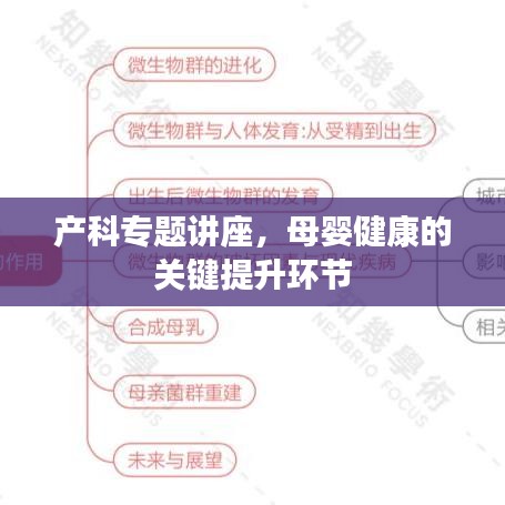 產(chǎn)科專題講座，母嬰健康的關(guān)鍵提升環(huán)節(jié)
