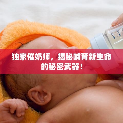 獨(dú)家催奶師，揭秘哺育新生命的秘密武器！