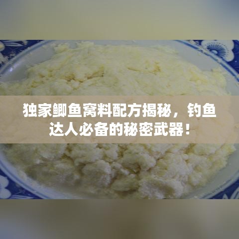 獨家鯽魚窩料配方揭秘，釣魚達人必備的秘密武器！