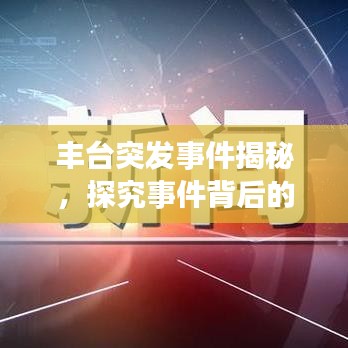 豐臺(tái)突發(fā)事件揭秘，探究事件背后的真相