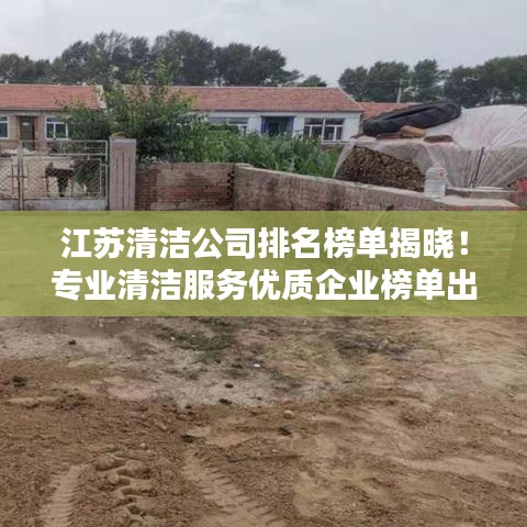 江蘇清潔公司排名榜單揭曉！專業(yè)清潔服務(wù)優(yōu)質(zhì)企業(yè)榜單出爐！