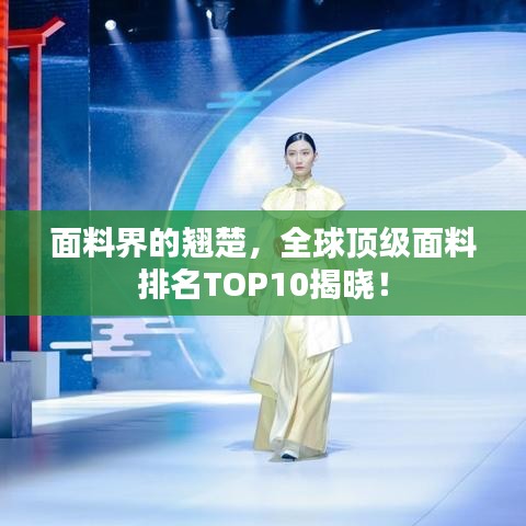 面料界的翹楚，全球頂級面料排名TOP10揭曉！