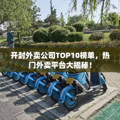 開封外賣公司TOP10榜單，熱門外賣平臺大揭秘！