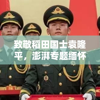 致敬稻田國士袁隆平，澎湃專題緬懷傳奇人生