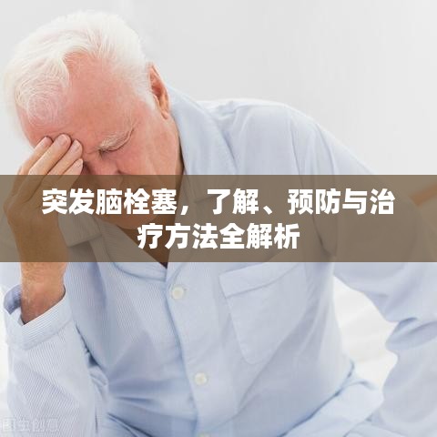 突發(fā)腦栓塞，了解、預(yù)防與治療方法全解析